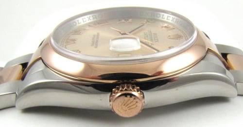 Crown Side Shot of Datejust