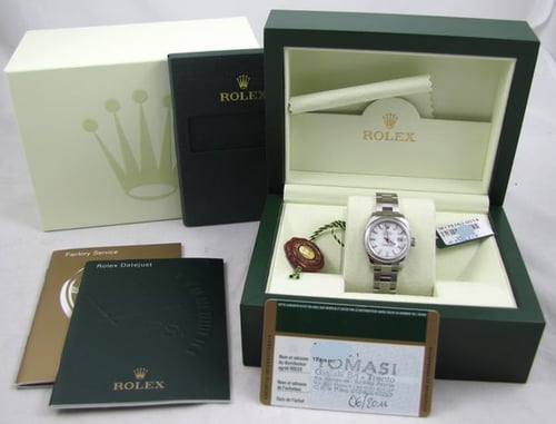Box / Paper shot of Ladies Datejust