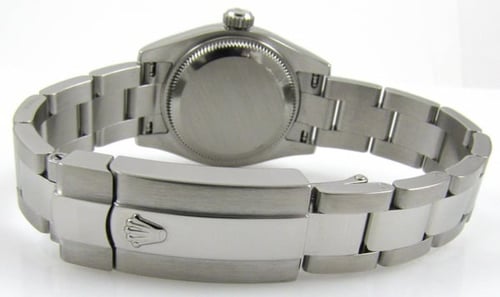 Rear / Band View of Ladies Datejust