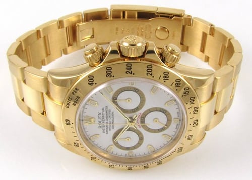 Front View of Daytona Cosmograph
