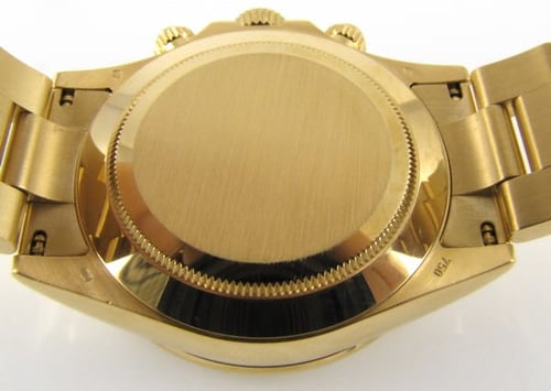 Caseback of Daytona Cosmograph