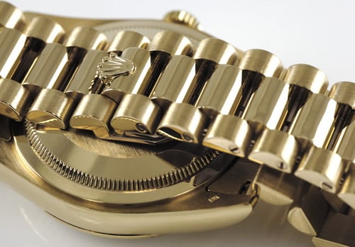 Caseback of Day-Date President