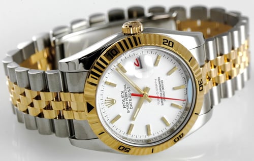 Front View of Datejust Turn-O-Graph 'Thunderbird'