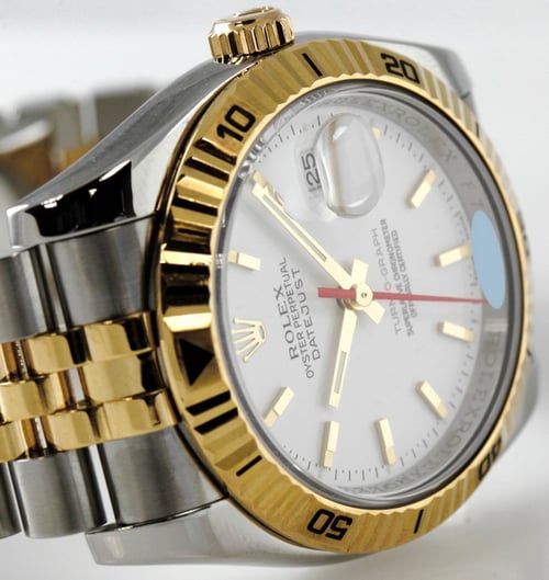 Dial Shot of Datejust Turn-O-Graph 'Thunderbird'