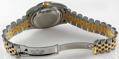 Open Clasp Shot of Datejust Turn-O-Graph 'Thunderbird'