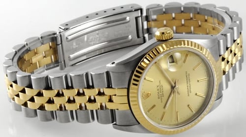 Front View of Datejust Midsize