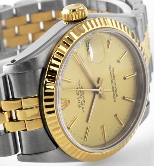 Dial Shot of Datejust Midsize