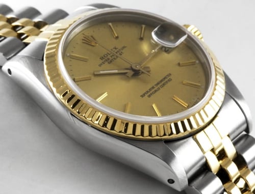 9' Side Shot of Datejust Midsize