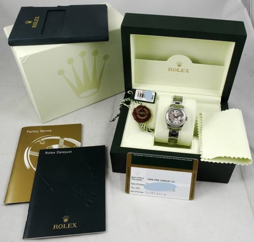 Box / Paper shot of Ladies Datejust