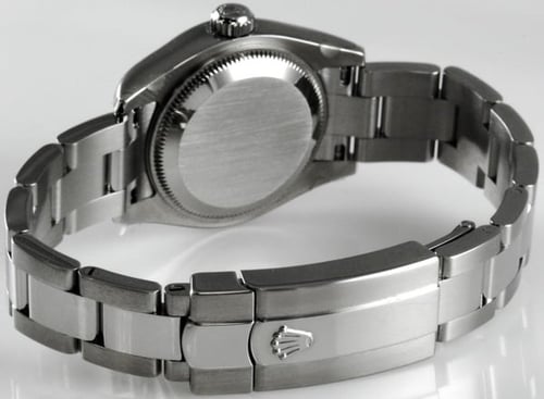 Rear / Band View of Ladies Datejust
