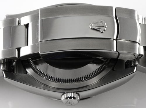 Caseback of Datejust Turn-O-Graph 'Thunderbird'