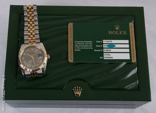 Paper shot of Datejust