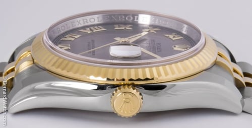 Crown Side Shot of Datejust