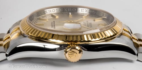 Crown Side Shot of Datejust