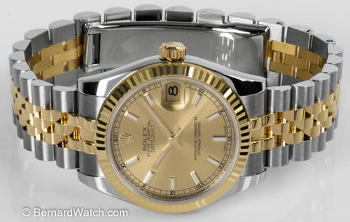 Front View of Datejust Midsize 31MM