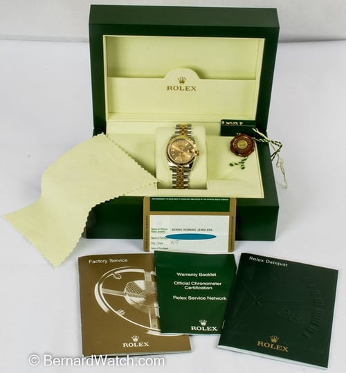 Box / Paper shot of Datejust Midsize 31MM