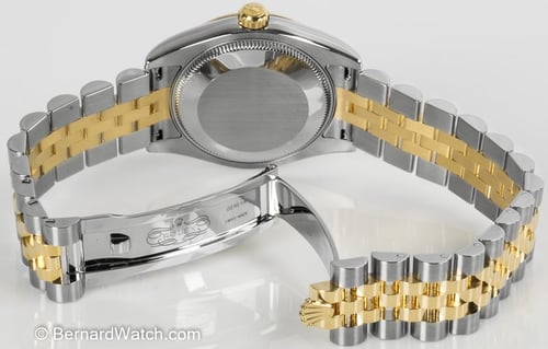Open Clasp Shot of Datejust Midsize 31MM