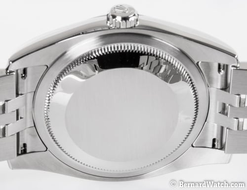 Caseback of Datejust