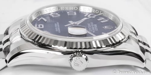 Crown Side Shot of Datejust