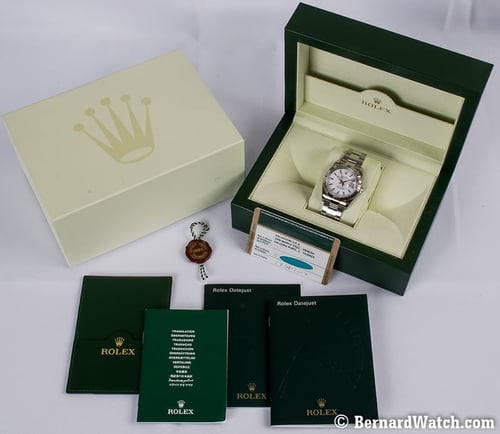 Box / Paper shot of Datejust Turn-O-Graph 'Thunderbird'