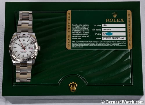 Paper shot of Datejust Turn-O-Graph 'Thunderbird'