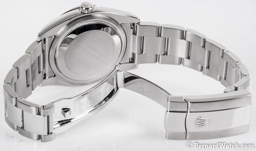 Open Clasp Shot of Datejust Turn-O-Graph 'Thunderbird'