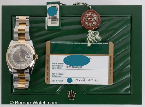 Paper shot of Datejust