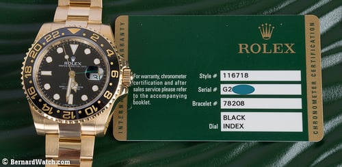Paper shot of GMT-Master II