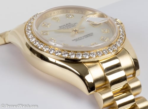 9' Side Shot of Ladies Datejust President