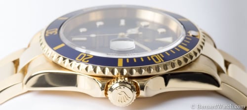 Crown Side Shot of Submariner Date