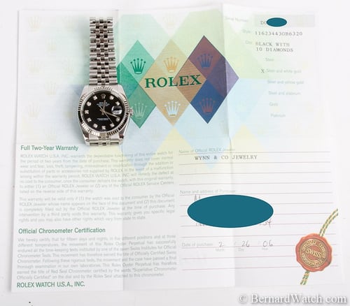 Paper shot of Datejust