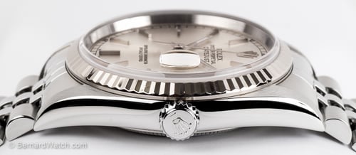 Crown Side Shot of Datejust