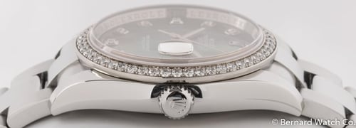 Crown Side Shot of Datejust 36MM