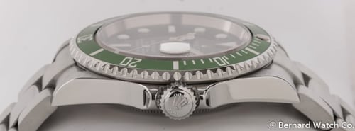 Crown Side Shot of Submariner Date 'Anniversary'