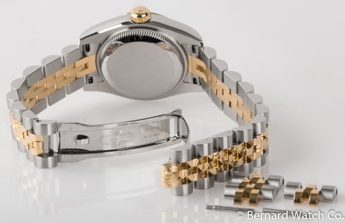 Open Clasp Shot of Ladies Datejust