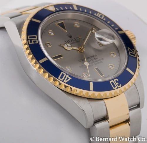 9' Side Shot of Submariner Date 'Serti'
