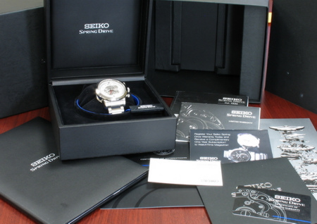 Box / Paper shot of Spring Drive Limited Edition