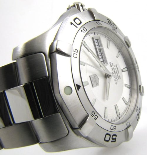Dial Shot of Aquaracer Day-Date