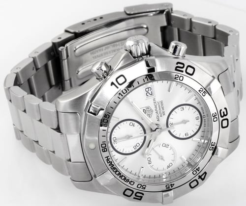 Front View of Aquaracer Chronograph
