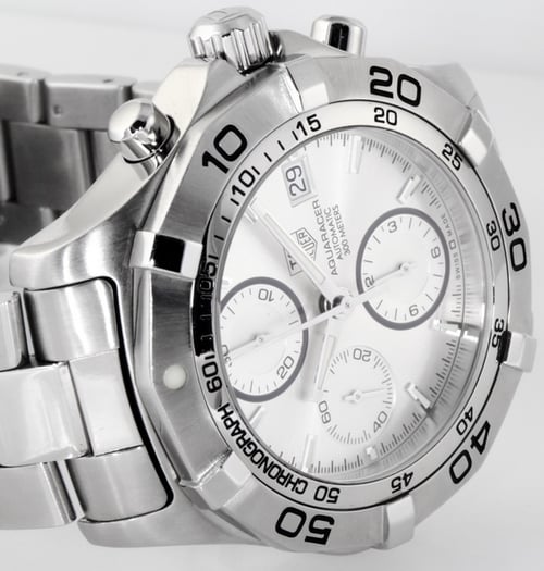 Dial Shot of Aquaracer Chronograph