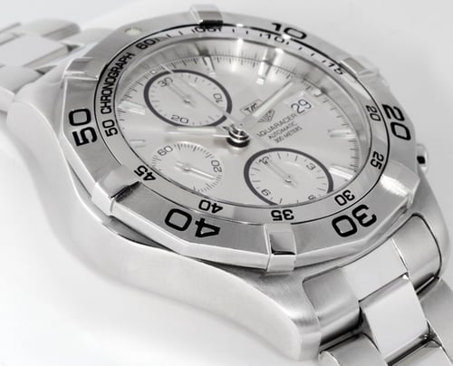 9' Side Shot of Aquaracer Chronograph