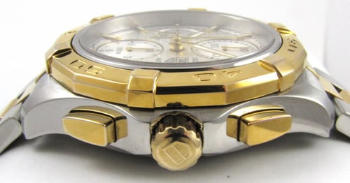 Crown Side Shot of Aquaracer Chronograph