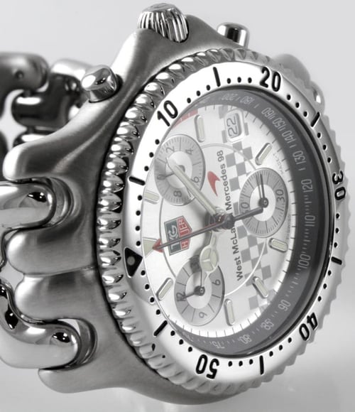 Dial Shot of SEL Chrono 'West McLaren Mercedes 98'