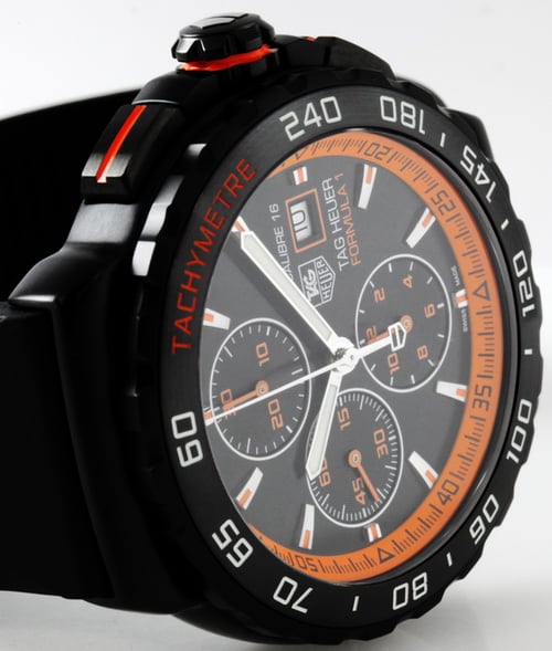 Dial Shot of Formula 1 Chronograph