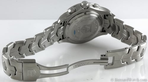 Open Clasp Shot of Link Chronograph