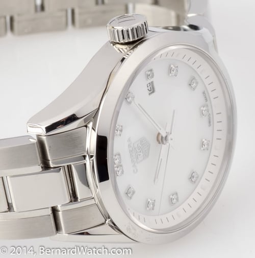 Dial Shot of Ladies Carrera