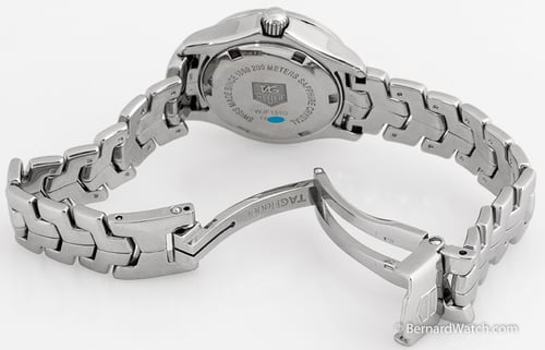 Open Clasp Shot of Ladies Link