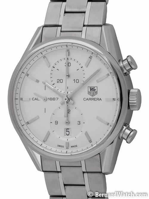 TAG Heuer - Carrera Chronograph Cal. 1887 : CAR2111.BA0720 : SOLD