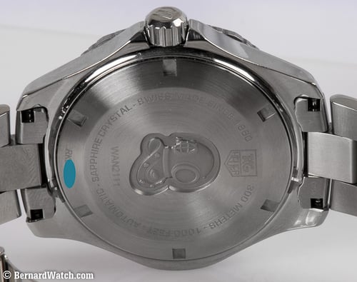 Caseback of Aquaracer