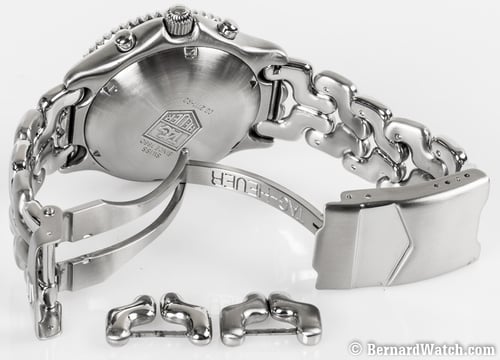 Open Clasp Shot of SEL Chronograph